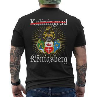 Königsberg Coat Of Arms East Prussia Prussia S T-Shirt mit Rückendruck - Seseable