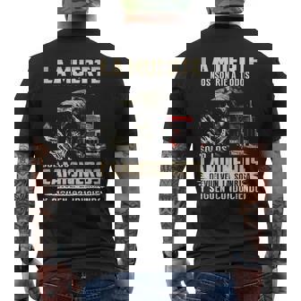 La Muerte Nos Sonríe A Todos Solo Los Camioneros Devuelven Camiseta Hombre Estampado Espalda - Regaloses