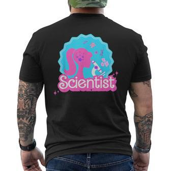 The Lab Is Everything The Forefront Of Saving Live Scientist Men's T-shirt Back Print | Mazezy