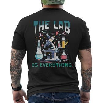 The Lab Is Everything Medical Lab Tech Lab Week 2024 Men's T-shirt Back Print - Monsterry CA