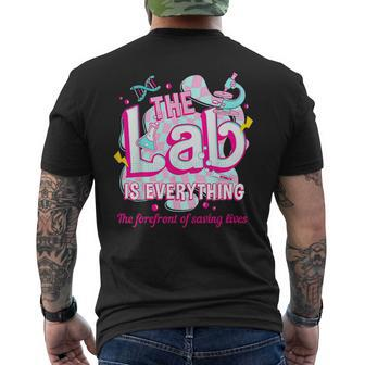 The Lab Is Everything The Lab Tech's Prayer Lab Week 2024 Men's T-shirt Back Print | Mazezy AU