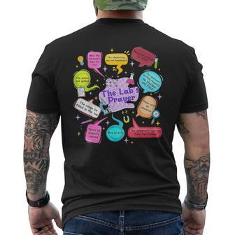 The Lab Is Everything The Lab Tech's Prayer Lab Week 2024 Men's T-shirt Back Print - Monsterry UK