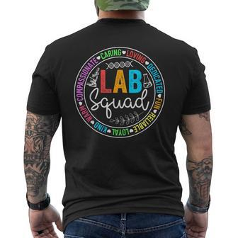 Lab Squad Lab Week 2024 Medical Laboratory Technician Men's T-shirt Back Print | Mazezy AU