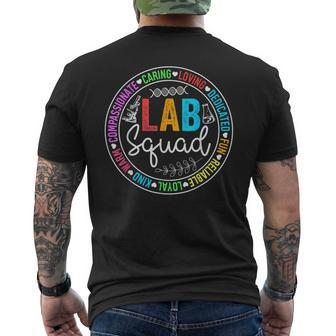 Lab Squad Lab Week 2024 Medical Laboratory Technician Men's T-shirt Back Print - Monsterry AU