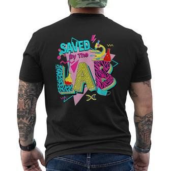 Lab Week 2024 Saved By The Lab Retro Medical Laboratory Tech Men's T-shirt Back Print - Seseable