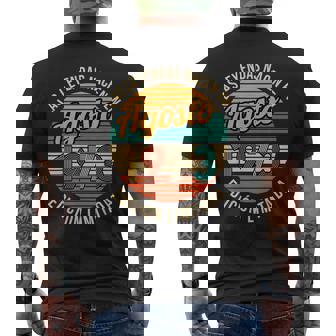 Las Leyendas Nacen En Agosto 1973 50 Cumpleaños Camiseta Hombre Estampado Espalda - Regaloses
