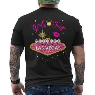 Las Vegas Girls Trip 2024 Vegas Baby Birthday Squad Men's T-shirt Back Print - Seseable