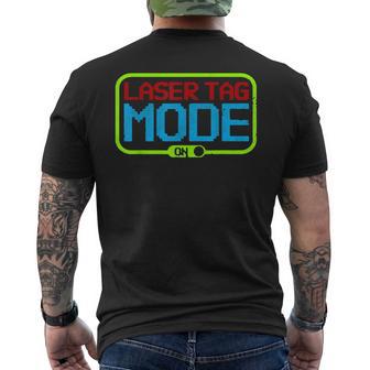 Laser-Tag-Modus An Geburtstagsparty Geschenk T-Shirt mit Rückendruck - Geschenkecke