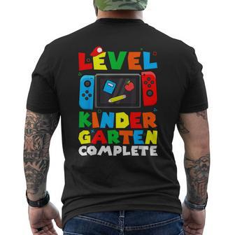 Last Day Of Kindergarten Graduation Gaming Kindergarten Boys Men's T-shirt Back Print - Seseable