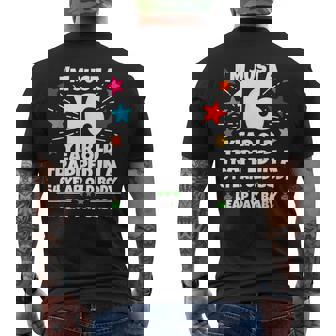 Leap Year Birthday 64Th Birthday Party Leap Day Birthday Men's T-shirt Back Print - Thegiftio