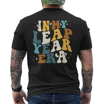 In My Leap Year Era Leap Year February 29Th Birthday Men's T-shirt Back Print - Monsterry