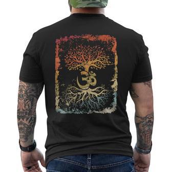 Lebensbaum-Yoga Om Keltisches Yoga T-Shirt mit Rückendruck - Geschenkecke