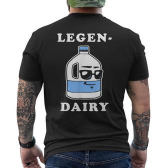 Legendairy Milk Joke Legen-Dairy Legendary Men's T-shirt Back Print - Monsterry UK