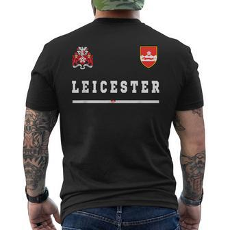 Leicester SportsSoccer Jersey Flag Football Men's T-shirt Back Print - Monsterry CA