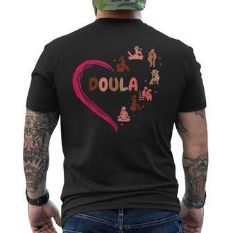Let's Doula This Doula For Labor Support Men's T-shirt Back Print - Monsterry DE