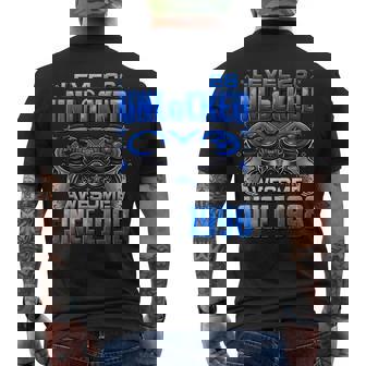 Level 26 Unlocked Awesome Since 1998 26Th Birthday Gaming Men's T-shirt Back Print - Monsterry