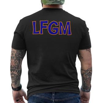 Lfgm Baseball Men's T-shirt Back Print - Monsterry CA