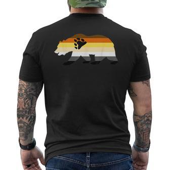 Lgbt Bear Pride Flag Ibb Flag Gay Pride Men's T-shirt Back Print - Thegiftio UK