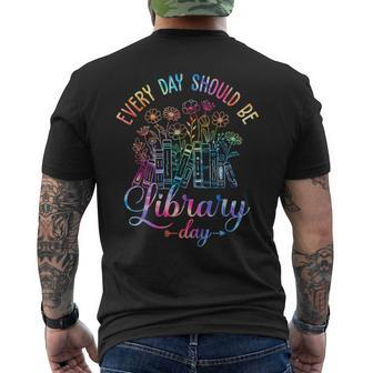 Library Quotes Men's T-shirt Back Print | Mazezy
