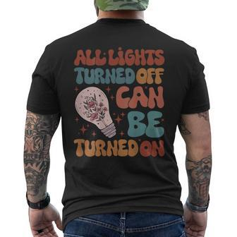 All Lights Turned Off Can Be Turned On On Back Men's T-shirt Back Print - Monsterry