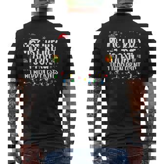 Most Likely To Forget The Hidden Presents Family Christmas Mens Back Print T-shirt - Thegiftio