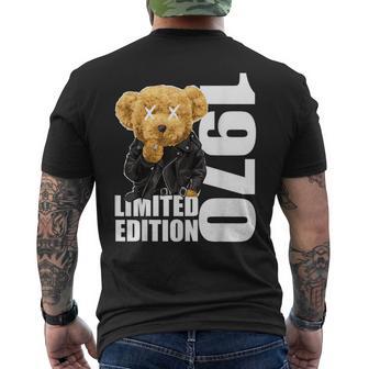 Limited Edition 1970 Bear Bears Birthday 1970 Vintage 1970 Men's T-shirt Back Print - Monsterry