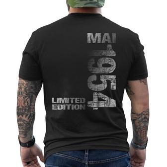 Limited Edition Mai 1954 Mann Frau 70 Geburtstag T-Shirt mit Rückendruck - Geschenkecke