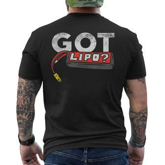 Got Lipo For Rc Car Drivers Men's T-shirt Back Print - Monsterry DE