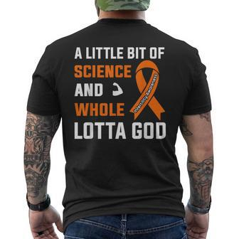 Little Bit Science National Infertility Awareness Ivf 2024 Men's T-shirt Back Print - Monsterry AU