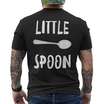 Little Spoon Matching Family Couple Men's T-shirt Back Print - Seseable
