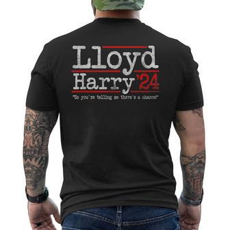Lloyd And Harry Election 2024 Dumb N Dumber Politics Humor Men's T-shirt Back Print - Monsterry CA