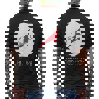 Logotipo Cirílico De La Agencia Espacial Rusa Roscosmos Camiseta Hombre Estampado Espalda - Regaloses