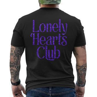 Lonely Hearts Club Valentine's Day Costume For Single Person Men's T-shirt Back Print - Monsterry DE
