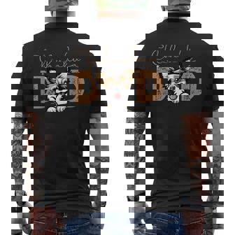 Long Haired Chihuahua Dog Breeds Chihuahua Dad Father Day Men's T-shirt Back Print - Thegiftio