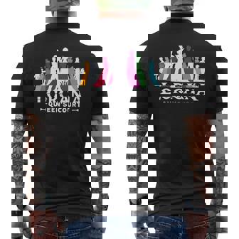 Lorcana Queen's Court Men's T-shirt Back Print | Mazezy