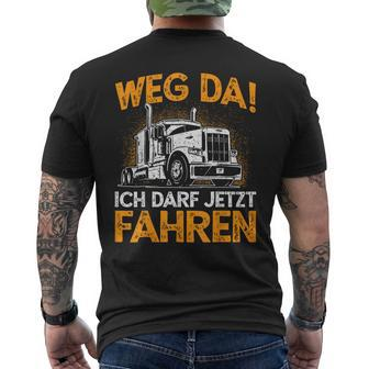 For Lorry Drivers And Drivers T-Shirt mit Rückendruck - Seseable