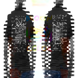 Los Crayones Rotos Siguen Siendo Un Color Divertido Para La Conciencia De La Salud Mental Camiseta Hombre Estampado Espalda - Regaloses
