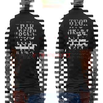 Los Cuatro Jinetes Del Apocalipsis Camiseta Hombre Estampado Espalda - Regaloses