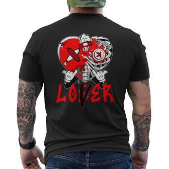 Loser Lover Dripping Heart Red 5S For Women Men's T-shirt Back Print - Monsterry AU