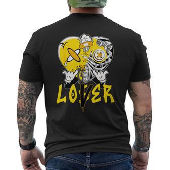 Loser Lover Dripping Heart Yellow 5S For Women Men's T-shirt Back Print - Monsterry UK