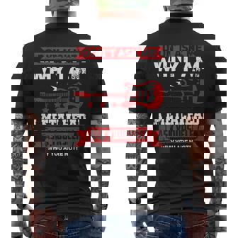 Loud Heavy Metal Music Death Metal Ask Men's T-shirt Back Print - Thegiftio