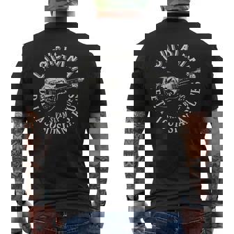 Louisiana Swamp Blues American Guitar Music Vintage Men's T-shirt Back Print - Thegiftio