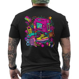 I Love The 80S Retro Graffiti Style Party Costume Men's T-shirt Back Print - Thegiftio UK