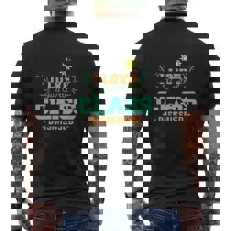 I Love You All Class Dismissed Last Day Of School Mens Back Print T-shirt - Thegiftio UK