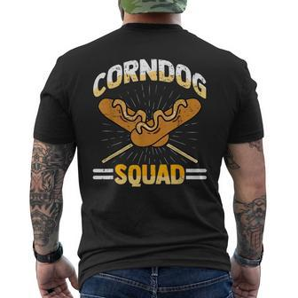 I Love Corndogs Squad Carnival Corn Dogs Hot Dog Men's T-shirt Back Print - Monsterry UK