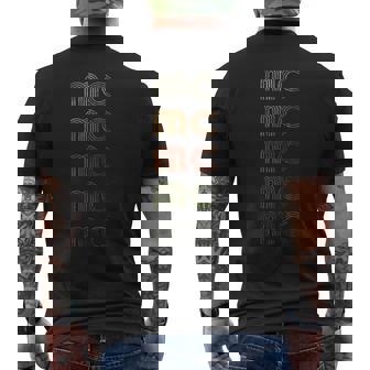 Love Heart Mc Grunge Estilointage Negro Mc Camiseta Hombre Estampado Espalda - Regaloses