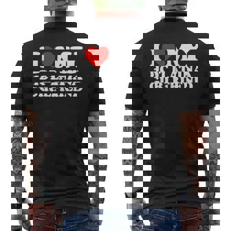I Love My Hot Girlfriend I Love My Hot Latina Girlfriend Men's T-shirt Back Print - Monsterry