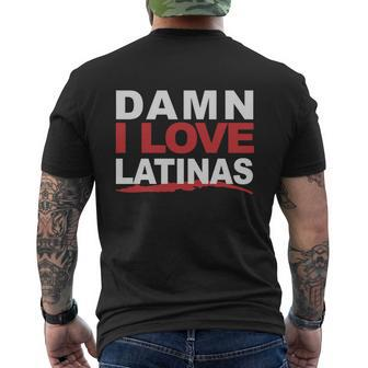 I Love Latinas Graphics Mens Back Print T-shirt - Thegiftio UK