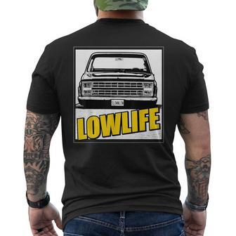 Lowered Truck Lowlife Classic Men's T-shirt Back Print - Monsterry AU