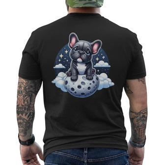 Lunar Frenchie Adventures Beyond Dog Lover French Bulldog Men's T-shirt Back Print - Monsterry UK